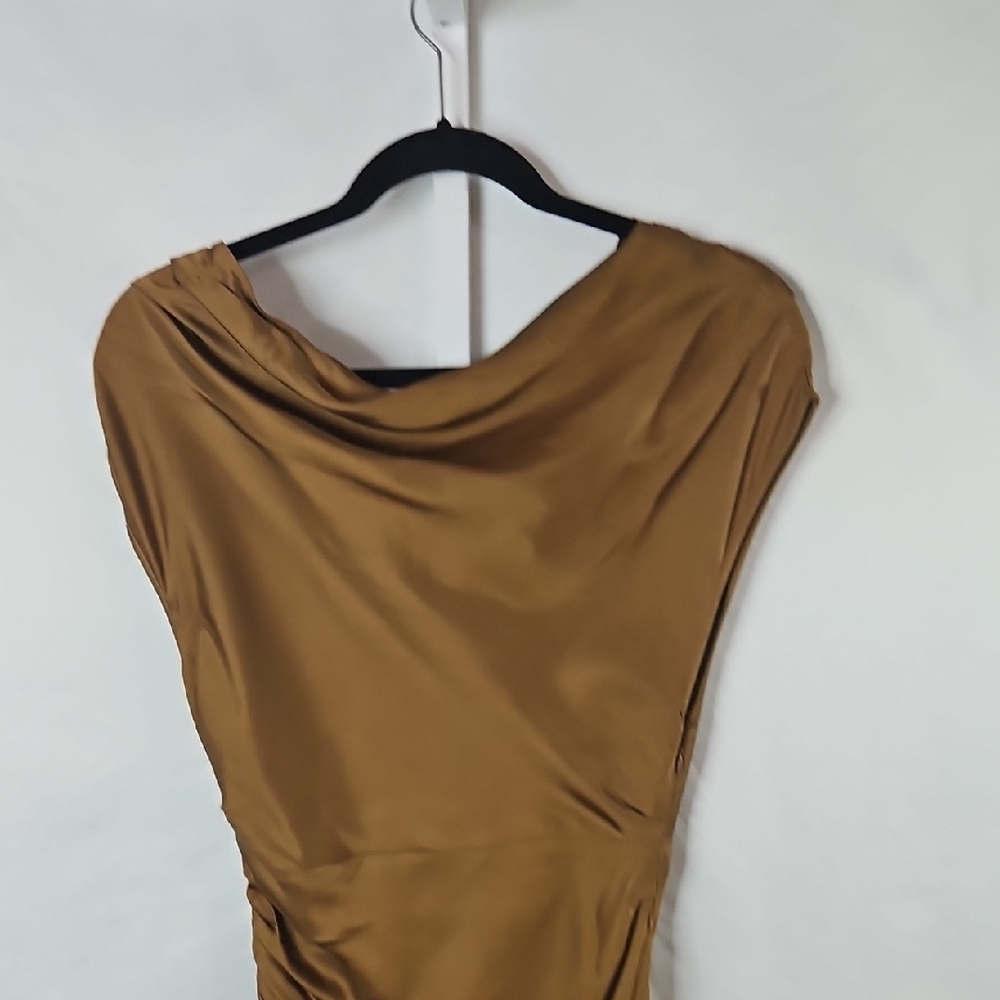A.L.C. Penny Brown Dress Size O - Picture 7 of 11
